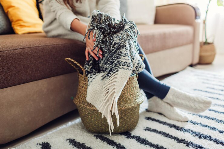 Checkerboard Throw Blanket