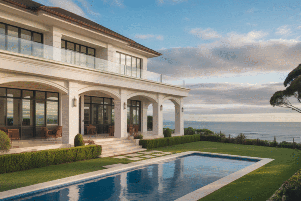 Luxury coastal home renovation in Collaroy Plateau with ocean view