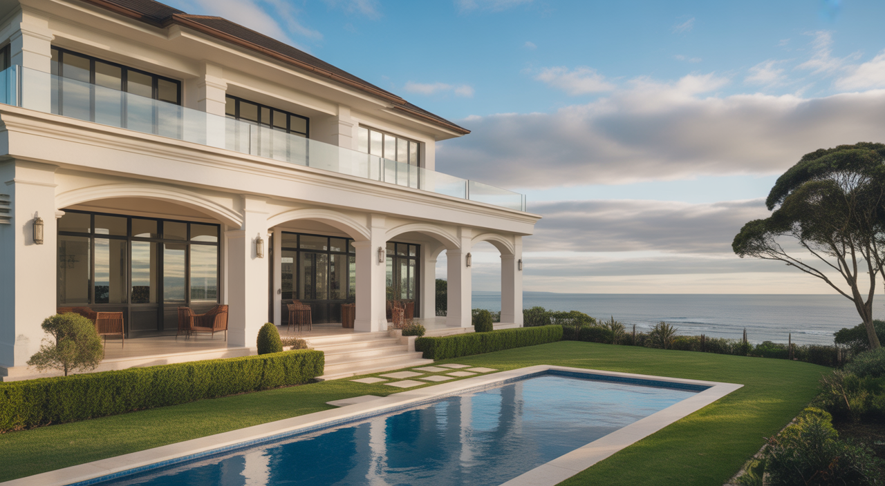 Luxury coastal home renovation in Collaroy Plateau with ocean view